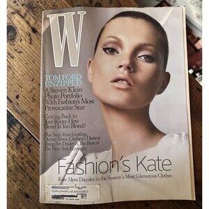 W 11/2005 KATE MOSS TOM FORD NUDES BY STEVEN KLEIN MARIO SORRENTI BRUCE WEBER